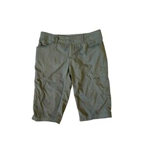 Patagonia Worn Wear Women's Lightweight Solimar Long Shorts Green Size 4 Outdoor